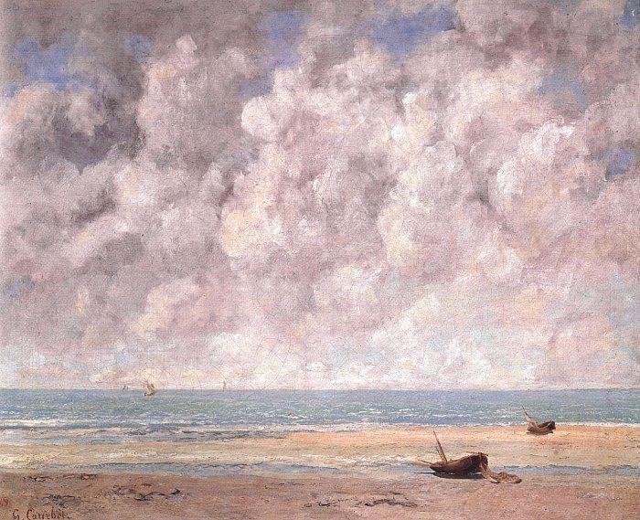 The Calm Sea, Gustave Courbet